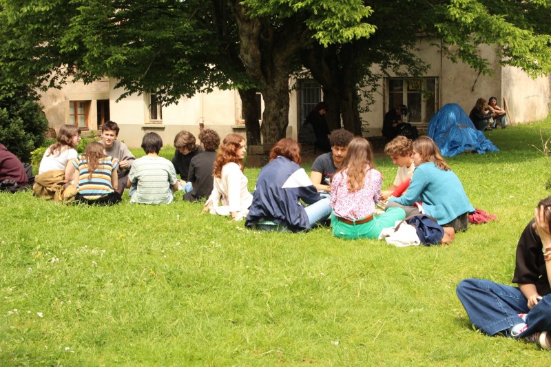 Concours d'entrée, crêpes proposées par l'association étudiante Rhyzome ©ÉSAL 2025