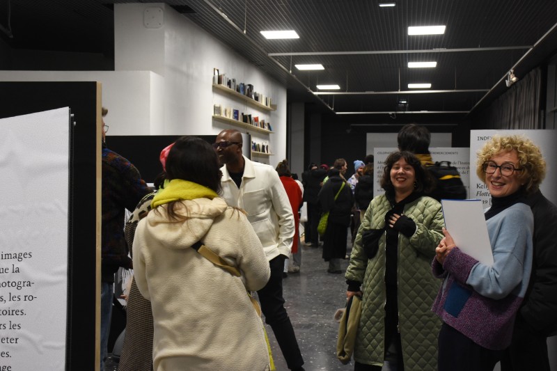 Exposition Mémoire déplié(e), novembre 2023 © Soline Pin