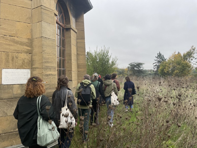 Résidence sur le territoire du Bridderhaus, novembre 2025, © François Génot