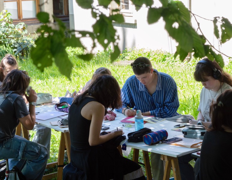 Stage 2024, atelier dessin, © ÉSAL Épinal