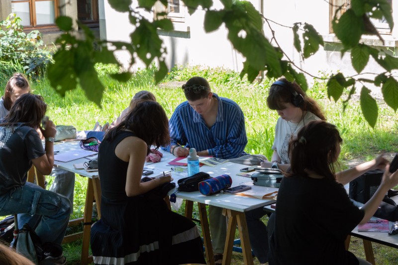 Atelier de pratique artistique ©ÉSAL 2024