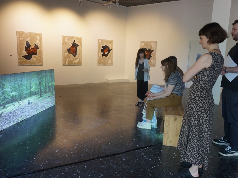 Membres des jurys des dispositif Faire son Chemin (FRAC Lorraine) et Prix coup de coeur (Bliiida), 2025