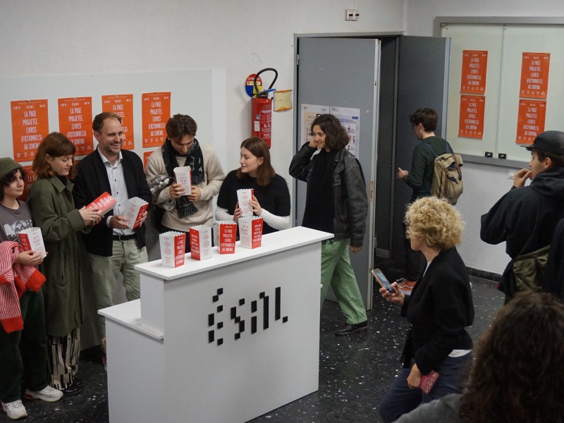 Journée d'étude La Page Projetée, 2024 © Juliette Férard