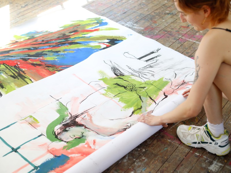 Diplôme de Hannah de Carpentier, images reportages, photographie de Alicia Gardès, ©ÉSAL 2023