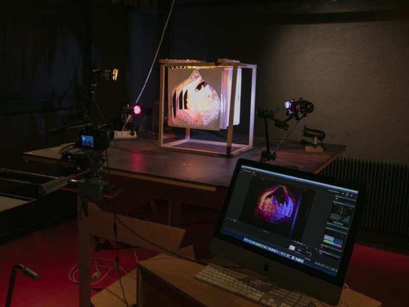 Diorama atelier volume, photographie de Chrisline Coutant ©ÉSAL 2023