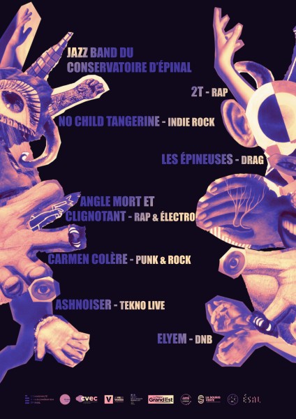 Étudiants de 2ème année en Design d'expression, Mention image et narration, 2026