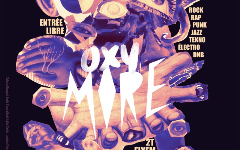 Soirée Oxymore : Performances, expositions, concerts, friperie, drag