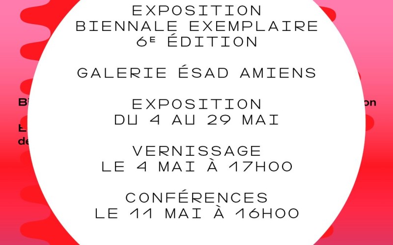 Exposition Biennale Exemplaires à Amiens