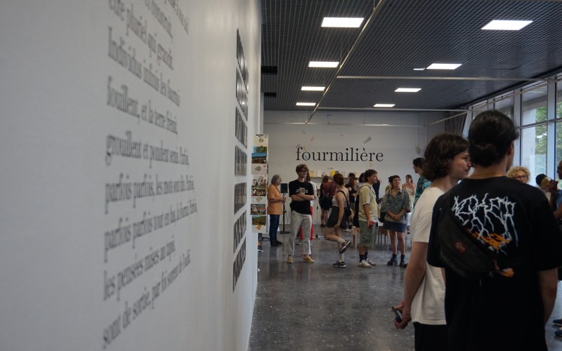 Exposition « Carte de visite » : les diplômé·es à la galerie de l’ÉSAL à Metz