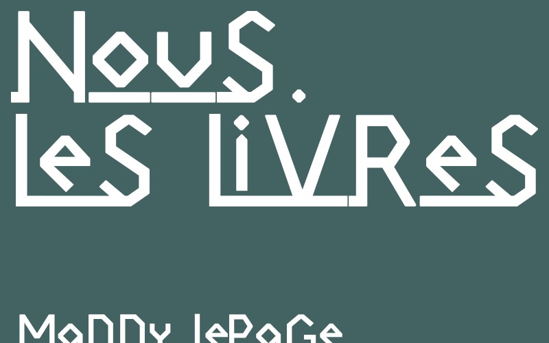Exposition Nous. Les livres