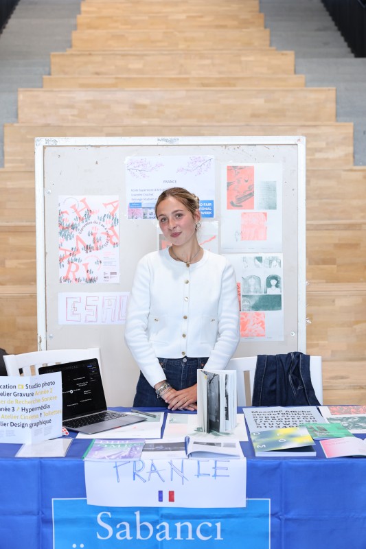 Lisandre Crochet, étudiante en échange Erasmus en Turquie, mai 2025