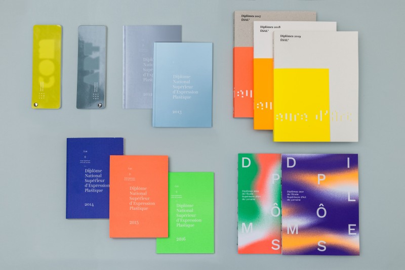 Photo des publications annuelles des diplômes entre 2010 et 2021