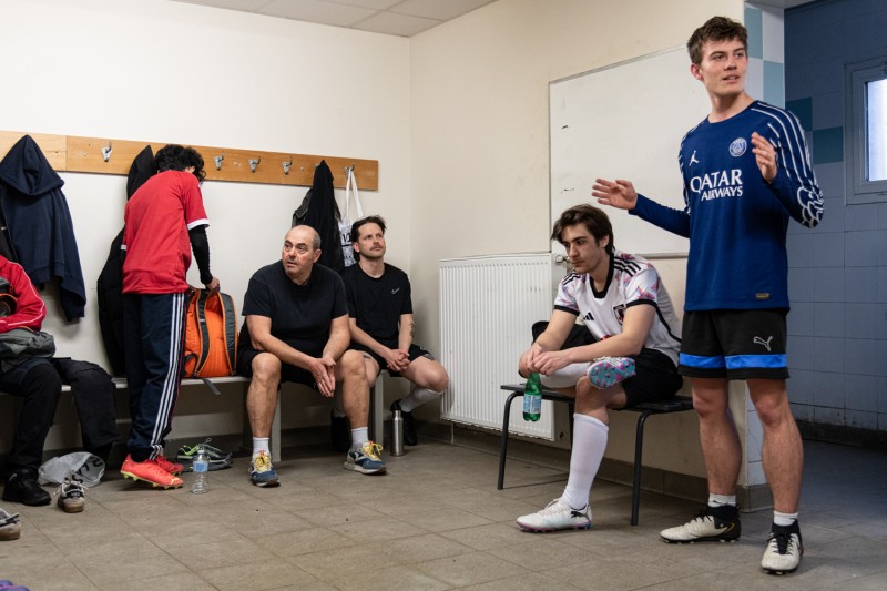 Entrainement du club de foot Rayo-Divo_© Julian Grollinger