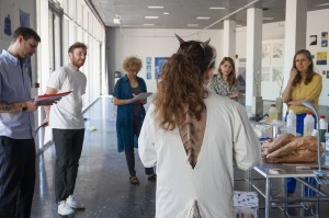 Jury en cours du dispositif Faire son chemin en collaboration avec le FRAC Lorraine et du Coup de cœur Bliiida, juin 2024